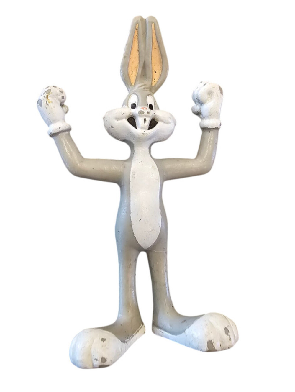 Vintage 1991 Warner Bros. Looney Tunes Bugs Bunny PVC figure bendable
